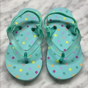 Toddler girl flip flops